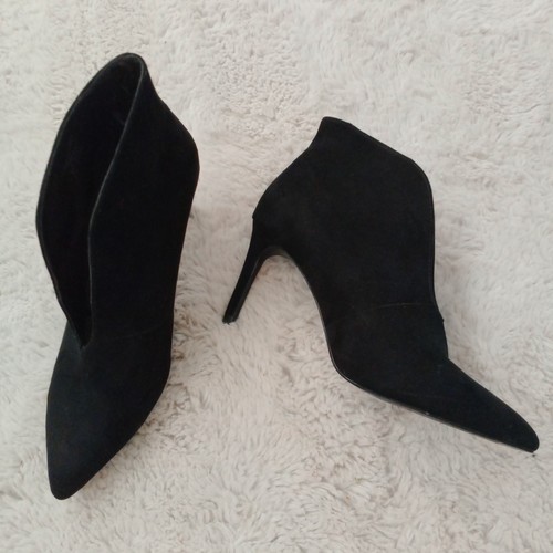 Zara black faux - zara,