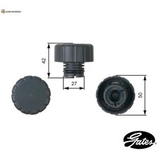 LOCKING LID COOLANT RESERVOIR