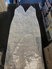 New Zara White And Silver