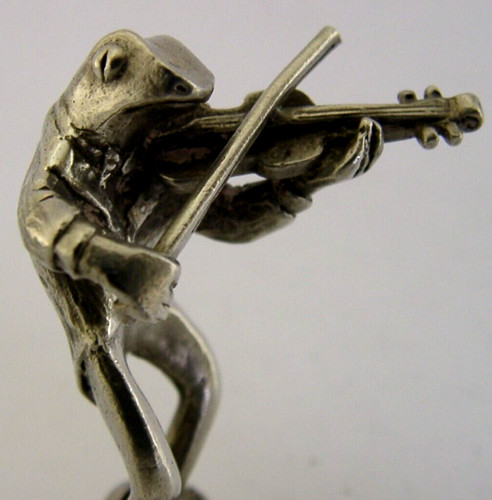 Sterling silver animal frog - sterling,