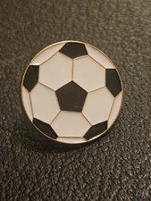 Football Enamel pin badge Tie