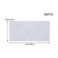 36pcs Floor Planks Tiles Self
