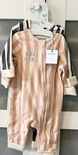 2 Zip Up Footless Sleepsuits