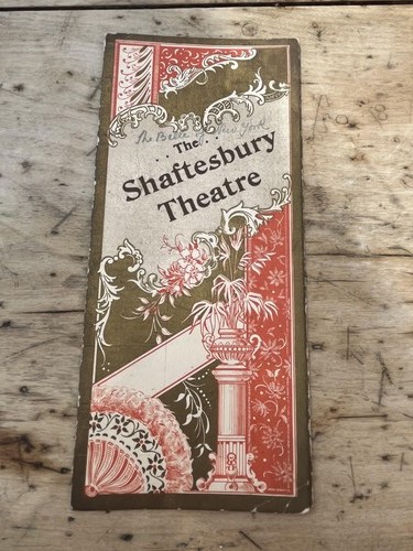 1899 shaftesbury theatre - shaftesbury,