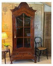 Burr Walnut And Mahogany