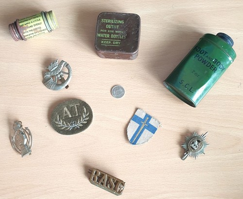 Ww2 british army relics found - army,