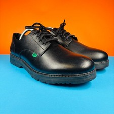 Kickers Finlay Lace up Shoes - UK9 - Black Leather - New No Box