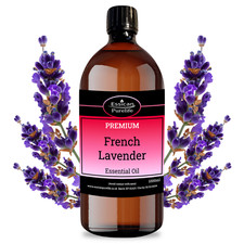 LAVENDER (French) Essential Oil Certified 100% Pure & Natural 10ml to 1000ml