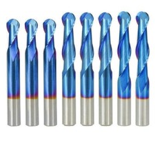 4/6mm Shank Spiral Ball Nose