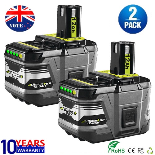 2pack for ryobi p108 0ah - ryobi, 12.0ah