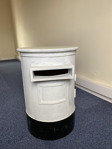 Plain wooden post box - plain,