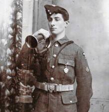 Military Cabinet Card Photo