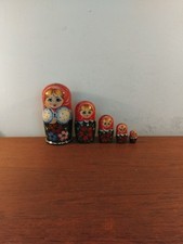 Vintage russian dolls - russian, x5