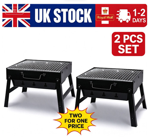 2pcs folding charcoal - folding, bbq