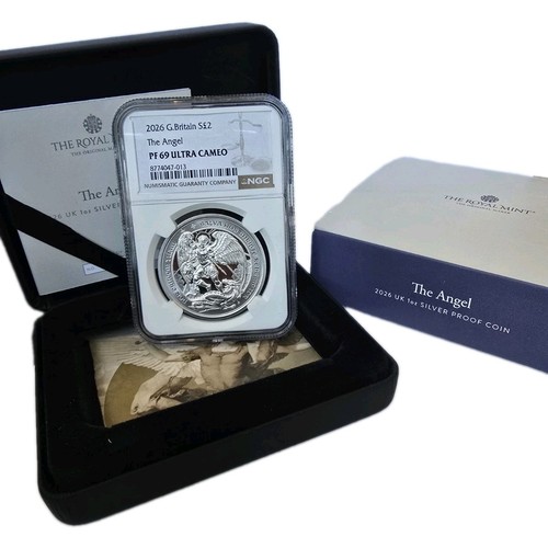 Angel silver proof pf69 - silver,