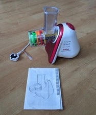 Tefal Fresh Express - Food Chopper Grater Slicer Prep with instructions