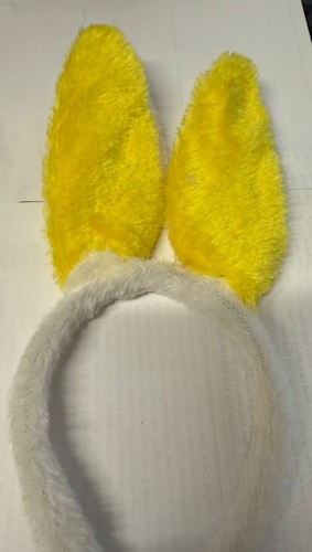 Yellow bunny ears headband - bunny,