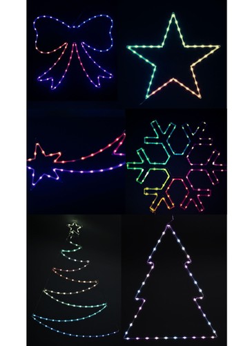 Christmas led rope light rgb - christmas,