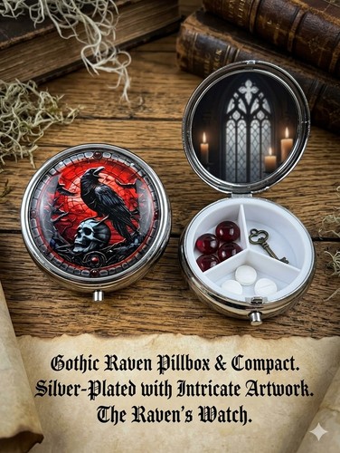 Gothic pill box - gothic,
