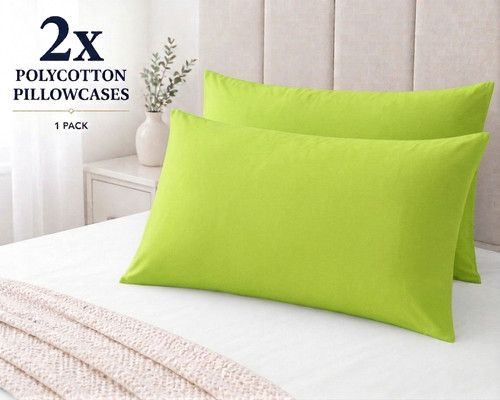 Polycotton pillowcases - polycotton,