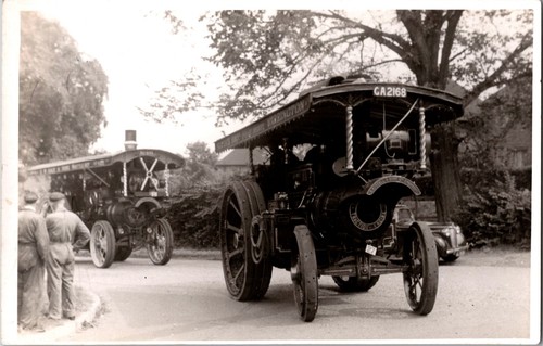 Old photo steam traction - old,