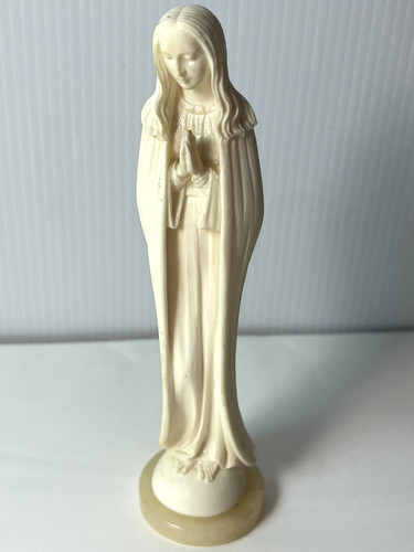 Alabaster statue the virgin - statue,