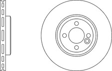 2x Vented Brake Discs and Pads