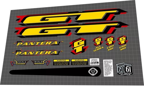 1998 pantera yellow - 1998, gt