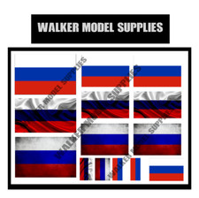1/35 scale Russian flags