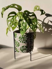 Concrete Flower Pot Cylinder Home Decor Modern Plant Holder Pots Indoor Garden