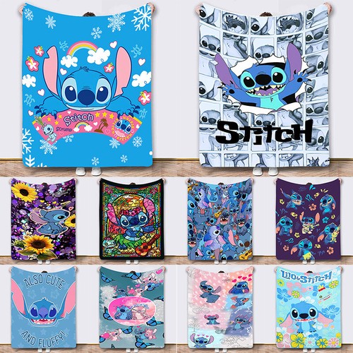 Cartoon stitch flannel - cartoon,