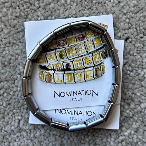 Nomination charm link bracelet - link,