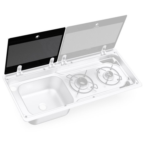 Dometic 9722l sink glass lid - sink,