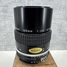 Nikon Nikkor 135mm f2.8 AI Super Sharp Lens - excellent, Close to Mint