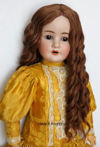 Twin wig antique - antique, french