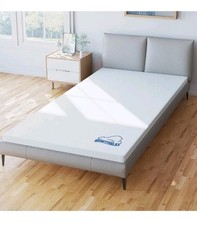 WOWTTRELAX Dual-Layer 2 Inch Memory Foam Mattress Topper, King Size with Anti-Mi