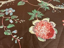 VINTAGE UNUSED  DESIGN EDITION FLORAL  GLAZED CHINTZ  2.90 METRES