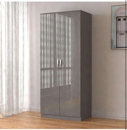 High gloss door wardrobe - gloss, 2