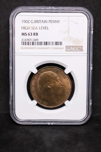 Penny 1902 edward vii high - penny, vii.