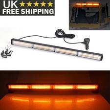 23" Car COB LED Amber Warning