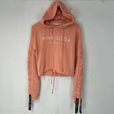PINK SODA SPORT Crop Hoodie