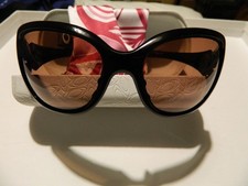 Vintage Original OAKLEY Polycarbonate Lenses BROWN Sunglasses, Case & Dust Bag