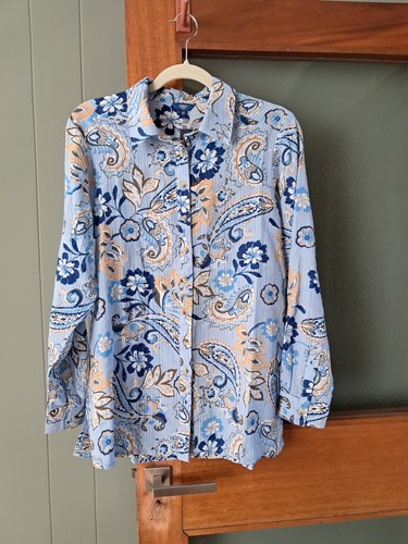 Cotton traders womens blue - cotton,