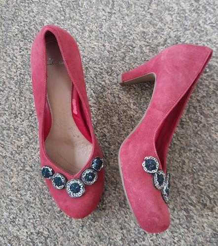 Ladies clarks shoes - shoes, red