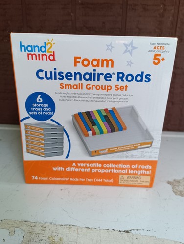 Foam cuisenaire rods small - rods,