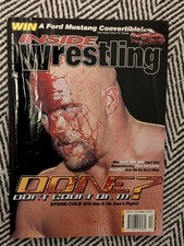 Stone Cold Steve Austin Inside Wrestling Magazine Issue October 2003 wwe WWF