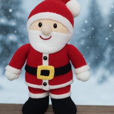 Knitting Pattern Santa Soft