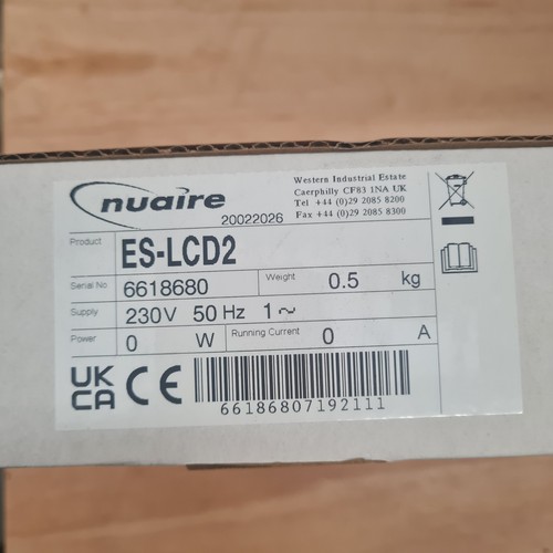 Nuaire lcd2 controller - nuaire,