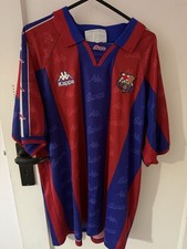 FC Barcelona Kappa 1996 96 Football Shirt Men’s L/XL Barca FCB