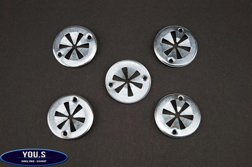 Metal clips under - 5,